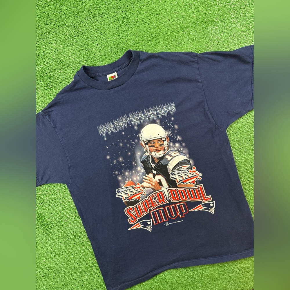 Vintage Tom Brady 2002 mvp shirt